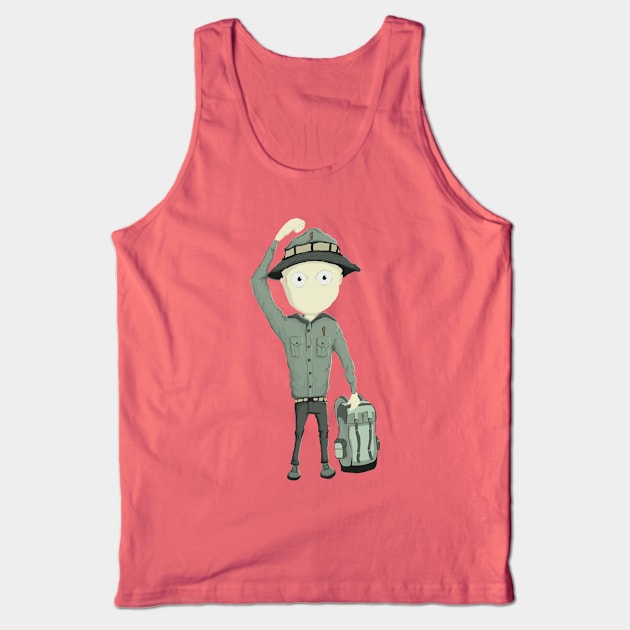 traveling Tank Top by ridwan